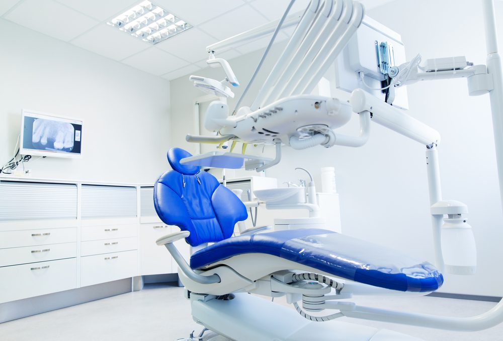 A modern Lavender Smiles treatment room